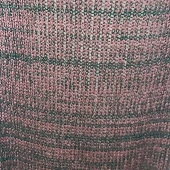 RUE21 Medium Long Open Front Cardigan Vest Burgundy & Black - Picture 5 of 13